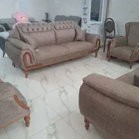 مبل راحتی هشت نفره انتیک