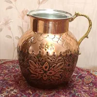 ظروف مسی پذیرایی|صنایع دستی و سایر لوازم تزئینی|قم, سرحوض|دیوار