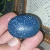 سنگ لاجورد حکاکی شده