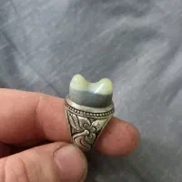 انگشتر مردانه باباقوری سه پوست انگشتر نقره موکل|جواهرات|ری, شهید غیوری (ابن باویه)|دیوار