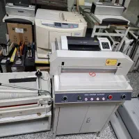 خرید فروش دستگاه برش برقی ریسو منگنه پانچ صحافی