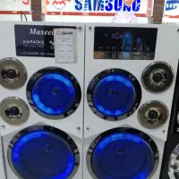 مکسیدر اسپیکر 2 تیکه چراغ دار با لایت بال
