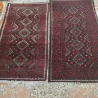 دو عدد قالیچه دستبافت قدیمی