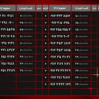 0912کدیک اقساط تا یکسال (خطوط در تصویر|سیمکارت|تهران, دکتر هوشیار|دیوار