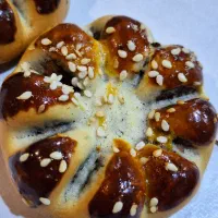 کلمپه ساده و کنجدی شیرینی گردویی و نارگیلی معجون