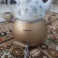 کتری قوری نو شیردار چدن