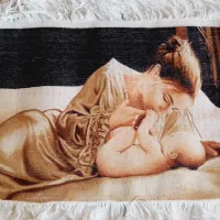 تابلو فرش مادر و کودک|تابلو فرش|نجف‌آباد, ویلاشهر|دیوار