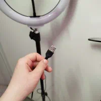 رینگ لایت فقط۱۵۰۰|دوربین عکاسی و فیلم‌برداری|مشهد, کوی دروی|دیوار