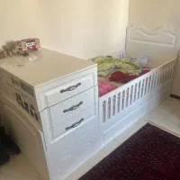 تخت ۳کشو جنس رنگ بهترین جنس ریل کشوها عالی