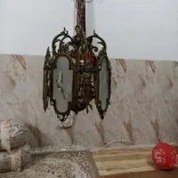لوستر ۴شاخه برنج طرح فرشته