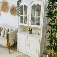 کمد کتابخانه ویترین کافی بار چوب گردو اصل