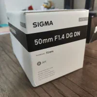 لنز سیگما Sigma 50mm f/1.4 DG DN  مانت سونی|دوربین عکاسی و فیلم‌برداری|کرج, باغستان|دیوار