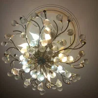 لوستر ۱۰شاخه و فرش دست بافت