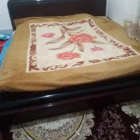 تخت خاب دونفره همراه تشک|تخت و سرویس خواب|زبرخان, |دیوار