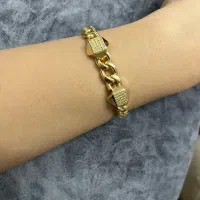 دستبند النگویی طلا