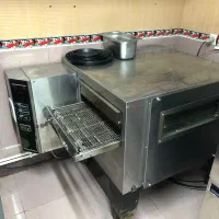 لوازم فست فود و پیتزا میز صندلی نو