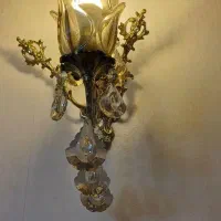 لوستر جنس برنج|لوستر و چراغ آویز|ری, دیلمان|دیوار