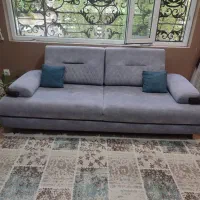 مبل تخت‌خواب‌شو ۸ نفره شیک و بسیار راحت