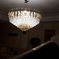 لوستر کریستال بزرگ ۸۰ سانت