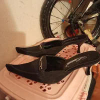 کفش مجلسی سایز38 و پوتین چرم اصل|کیف، کفش، کمربند|قزوین, |دیوار