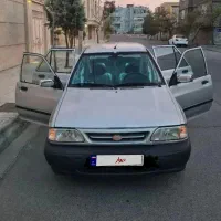 پراید صبا مدل ۸۸ نقره ای دوگانه دستی