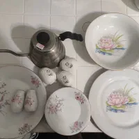 تعدادی ظرف نوستالژی و قدیمی|ظروف سرو و پذیرایی|تهران, دانشگاه شریف|دیوار