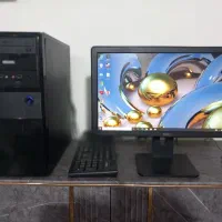 فروش کامپیوتر جدید و قوی  با مانیتور در حد نو