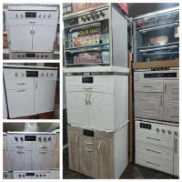 اجاق گاز طرح فر mdf ارج خزر اجاق صفحه شیشه با ضمان