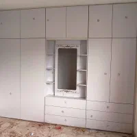 کابینت وکمددیواری اقساط بانصب رایگان|جاکفشی، کمد، دراور|کوهدشت, |دیوار