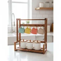 استند آشپزخانه/استند ادویه/نو/استند چوبی