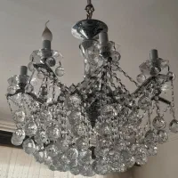 لوستر ۷ شاخه کریستالی