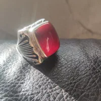 انگشتر دست ساز عقیق یمن کلکسیونی