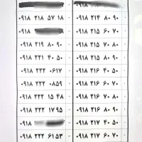 0918-3100-518|سیم‌کارت|همدان, |دیوار