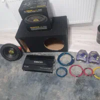 ساب و امپلی ۵ کانال سیم کشی بوستر سنگین خانگی