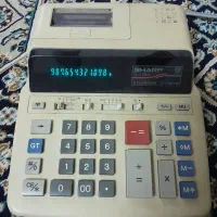 ماشین حساب شارپ ژاپن|کلکسیون اشیاء عتیقه|ری, دیلمان|دیوار