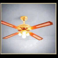 پنکه سقفی چراغ دار