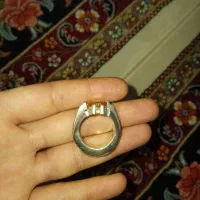 انگشتر یاقوت زرد آفریقایی