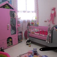 تخت وکمد کودک و نوجوان  گهواره شو ۳حالته فلاورجان|تخت و صندلی بچه|فلاورجان, |دیوار