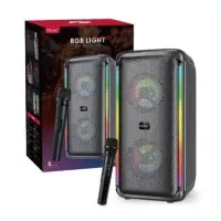 اسپیکر بلوتوثی چراغدار + میکروفن بیسیم مدلKTS-1972