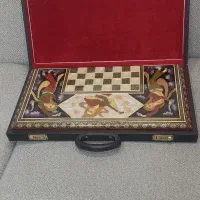 تخته نرد خاتم و معرق