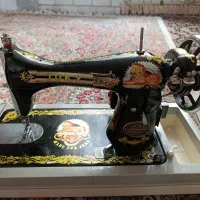 چرخ خیاطی برقی جوکی شیر نشان ژاپنی با جعبه سالم