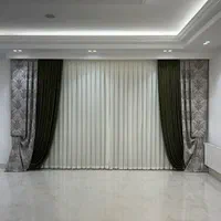 فروش انواع پارچه های پرده ای زیر قیمت بازار|پرده، رانر، رومیزی|بوکان, |دیوار