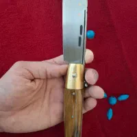 چاقو دو خال بزرگ تاشو|کلکسیون اشیاء عتیقه|اراک, |دیوار