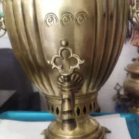 سماور برنجی ذغالی