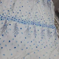 پرده طرح دار کاملا نو و سالم