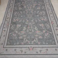 گلیم فرش سالم وشسته شده بدون پارگی
