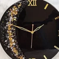 ساعت دیواری رزینی|ساعت دیواری و تزئینی|قزوین, |دیوار