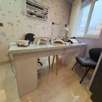 میز ناخن،آینه ایستاده،ترولی کشو دار طرح کمد