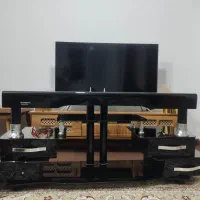 میز تلویزیون شیشه ای