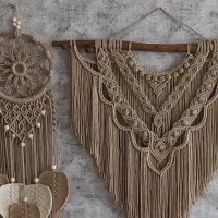 دیوارکوب مکرومه